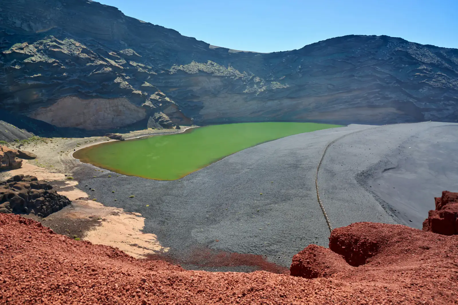 Paisaje volcánico de Lanzarote, Islas Canarias - Vista 3